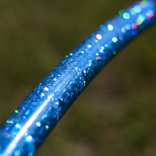 Alternative view of Sky Blue Sequins Metallic Hoop Tape