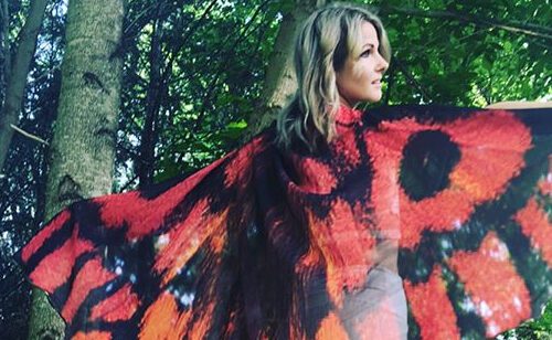 Alternative view of Amber Aphrodite Butterfly Bustle