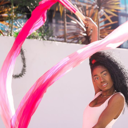 Alternative view of Stargazer Silk Veil Fans