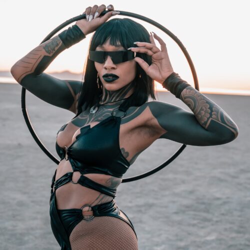 Alternative view of Classic Black Polypro Hoop