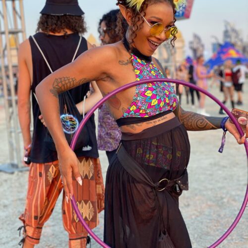 Alternative view of Classic Purple Polypro Hoop