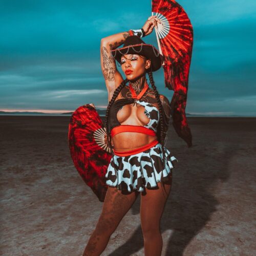 Lavaflow Silk Veil Fans