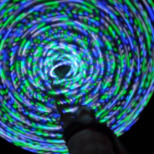 Alternative view of muse LED Hoop