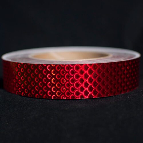 Red Siren Metallic Hoop Tape