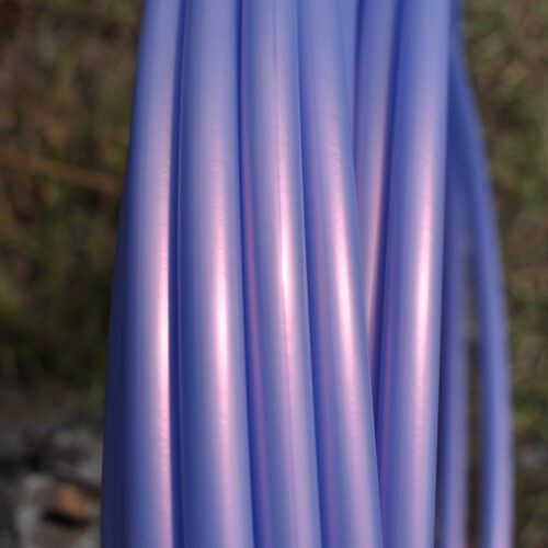 Alternative view of Metallic Periwinkle Polypro Hoop